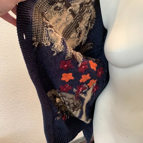 Northern Reflections cotton cardigan sweater size L dogs and puppies - Picture 11 of 16